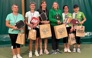 Pickleball : quelle moisson de médailles ! 