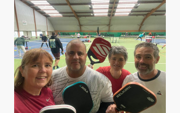 Pickleball : nos Montagnards médaillés à Poitiers !