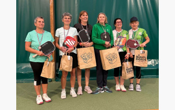 Pickleball : quelle moisson de médailles ! 